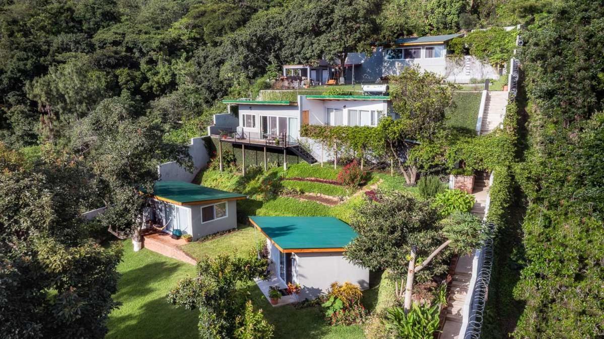 Refugio Del Volcan Casitas サン・ペドロ・ラ・ラグーナ エクステリア 写真