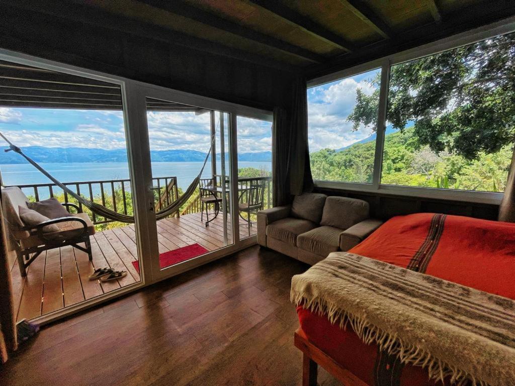 Refugio Del Volcan Casitas サン・ペドロ・ラ・ラグーナ エクステリア 写真