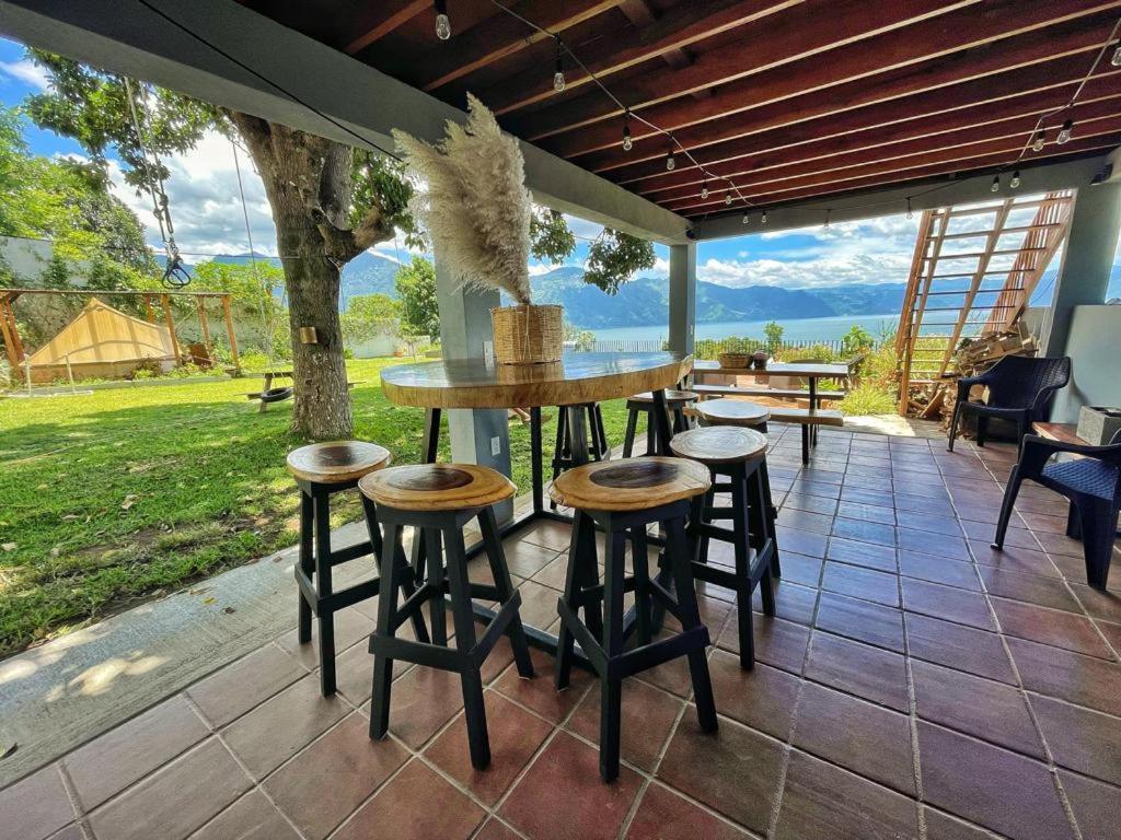 Refugio Del Volcan Casitas サン・ペドロ・ラ・ラグーナ エクステリア 写真