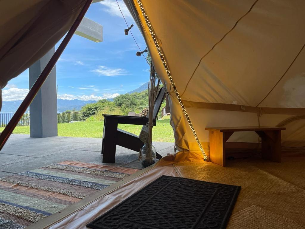 Refugio Del Volcan Casitas サン・ペドロ・ラ・ラグーナ エクステリア 写真