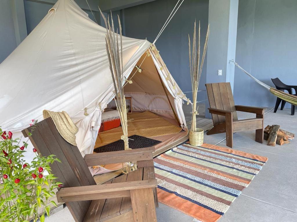 Refugio Del Volcan Casitas サン・ペドロ・ラ・ラグーナ エクステリア 写真